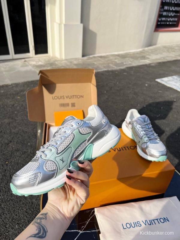 Louis Vuitton Olympia Series Casual Running Shoes with Monogram Embossing - AS00320