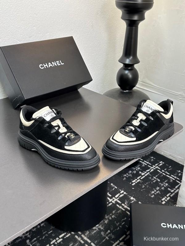 Chanel Spring-Summer 2025 Runway Thick Sole Sneakers - LY00320