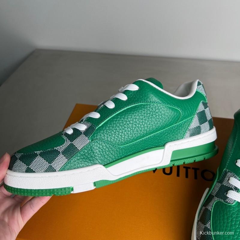 Louis Vuitton Signature Logo Casual Shoes with Imported Calfskin - YC