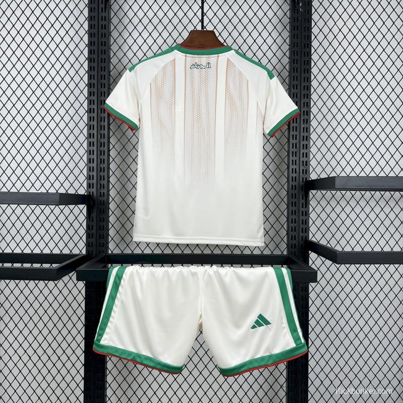 2026 Kids Algeria World Cup Home Kit