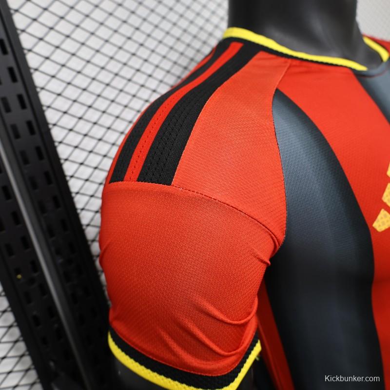 Player Version 2026 Belgium Home Jersey