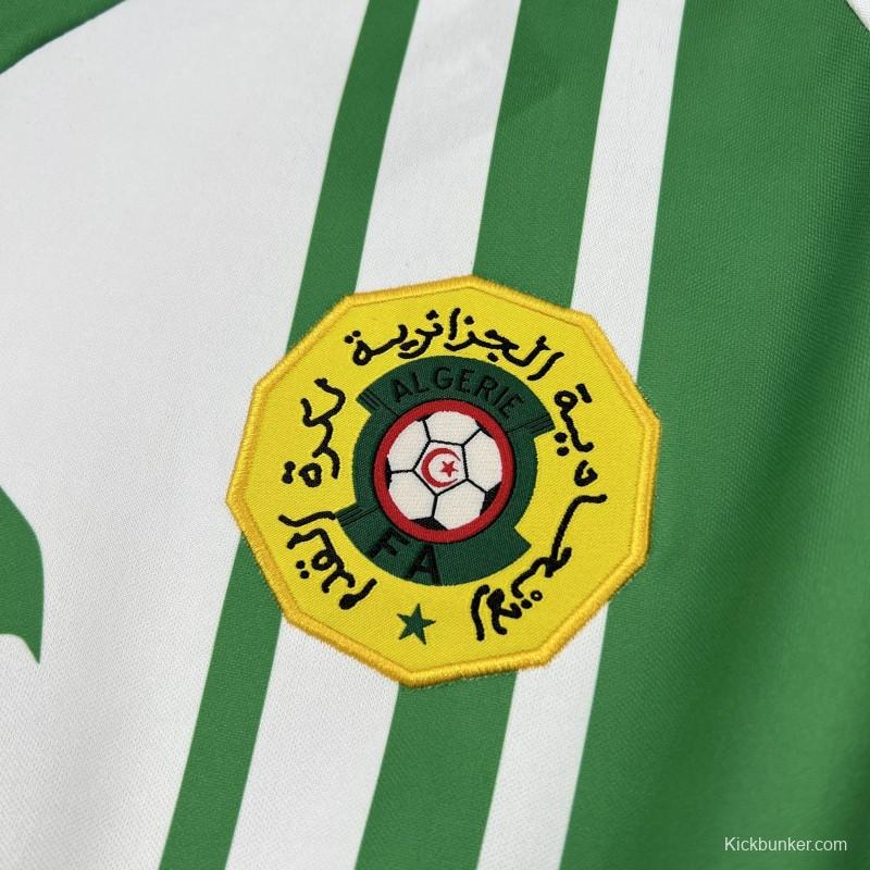 1986 Retro Algeria Home Jersey