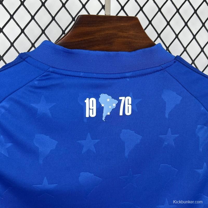 2026/27 Womens Cruzeiro Crop Top Home Jersey