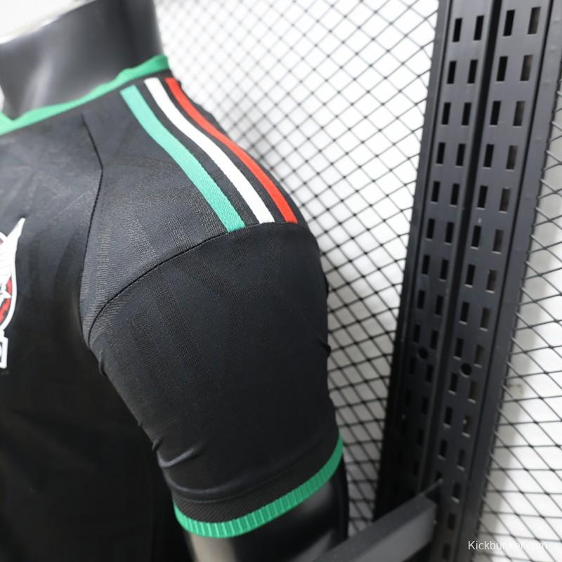 Player Version 2026 Mexico Black Dark Monogram Adidas Originals Special Edition Away Jersey
