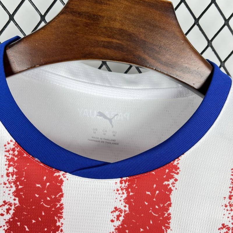 2026 Mens Paraguay World Cup Home Jersey
