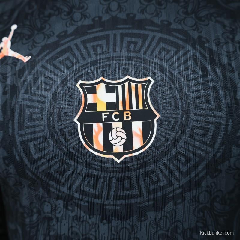 Player Version 26/27 FC Barcelona Dark Black & Red Special Edition Jersey