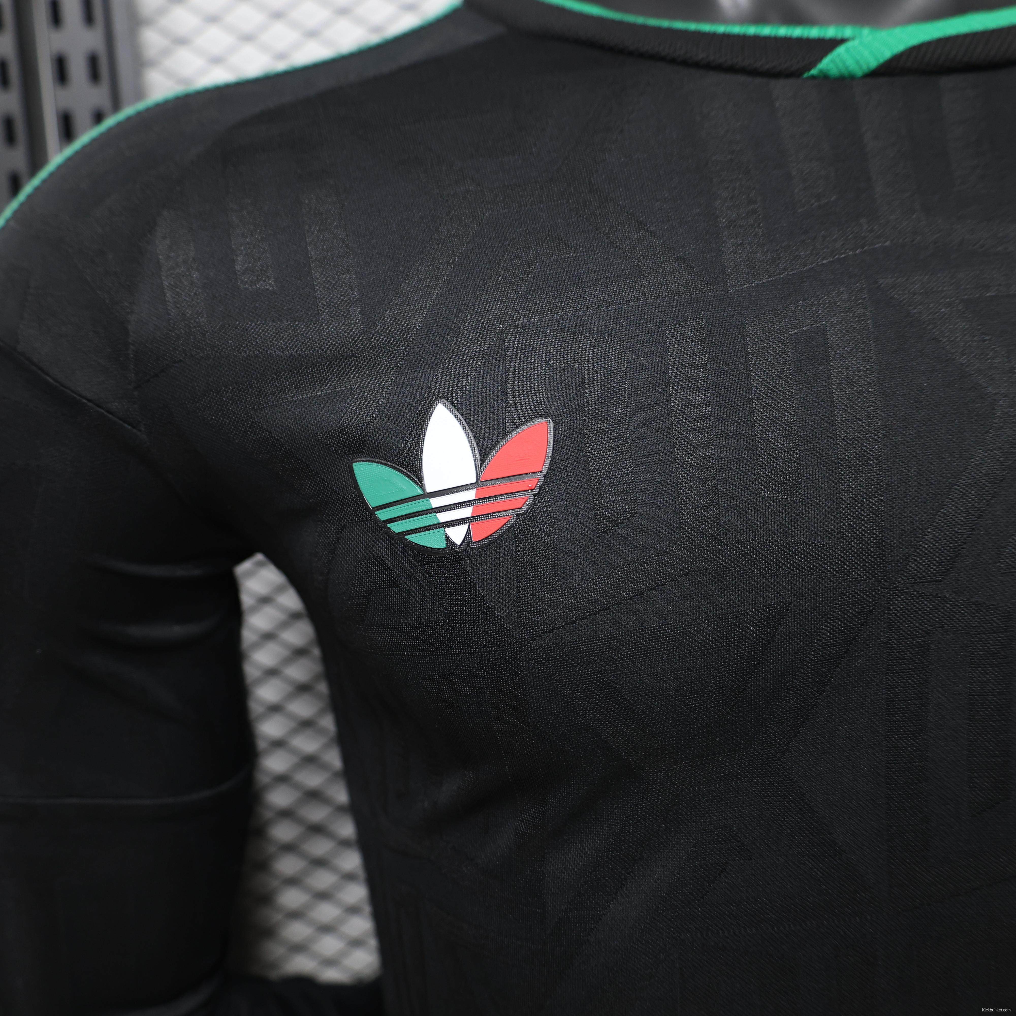 Player Version 26/27 Mexico Away  Black  Long Sleeve  Jersey