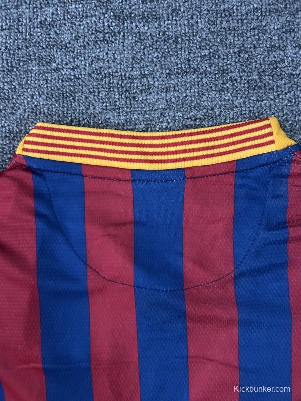 Retro Kids 13/14 FC Barcelona Home Jersey