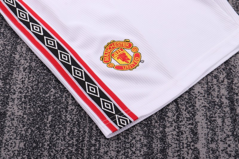 Retro Kids 98/99 Manchester United White Commemorative Jersey