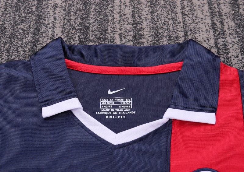 Retro Kids 01/02 PSG/Paris Saint-Germain Home Jersey