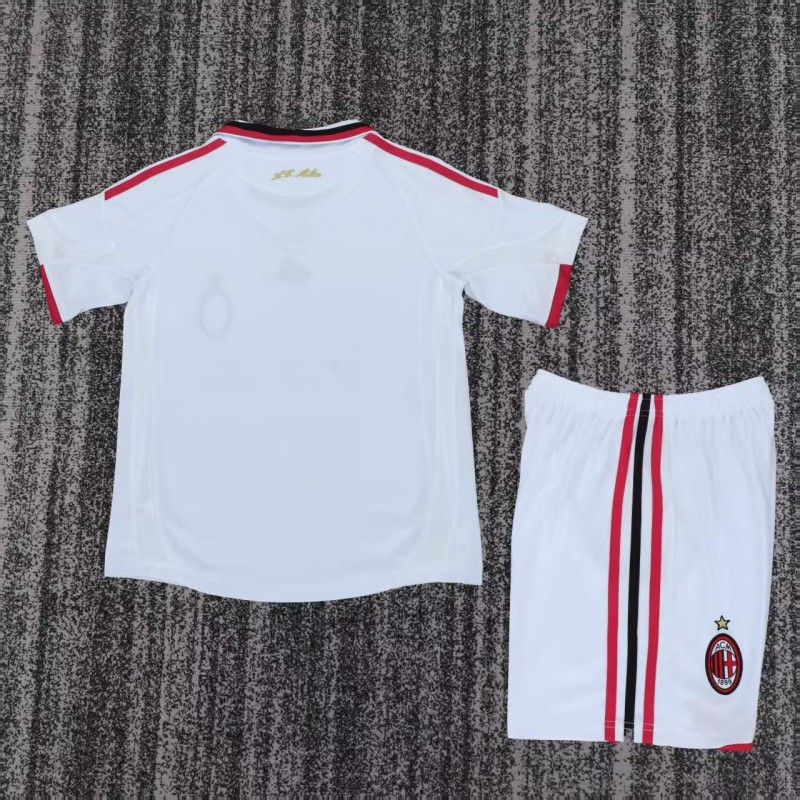Retro Kids 09/10 AC Milan Away Jersey