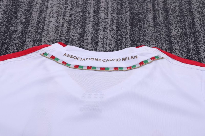Retro 2010/11 Kids AC Milan White Away Jersey