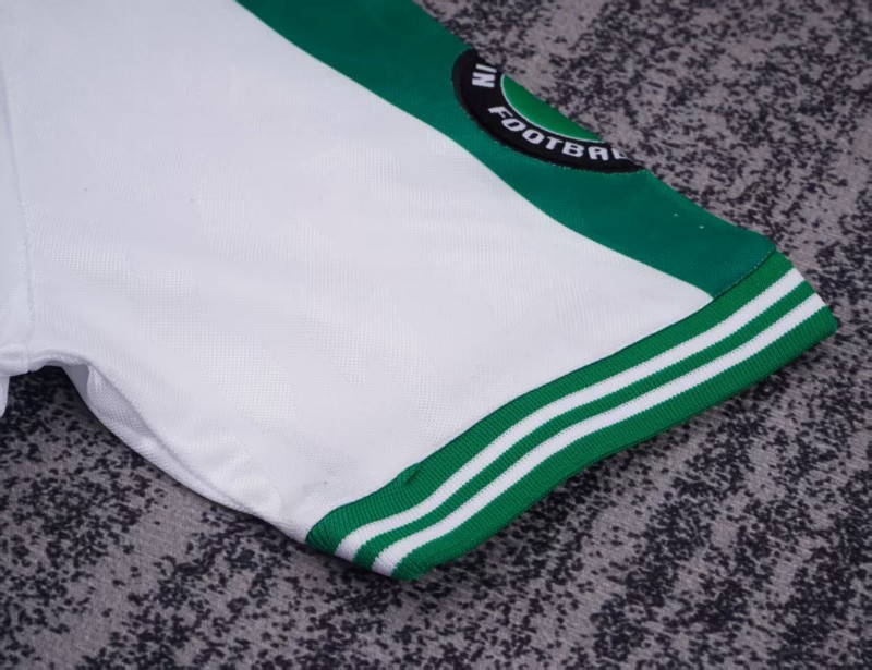 Retro Kids 1996  Nigeria Away White Jersey