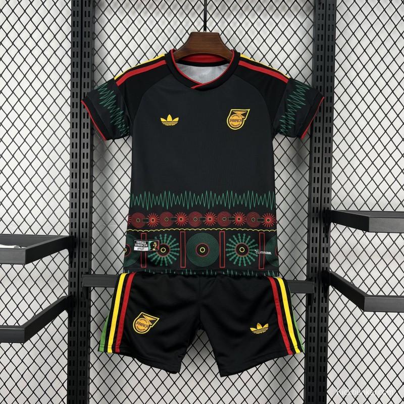 2026 Kids Jamaica X Bob Marley Away Jersey Kit