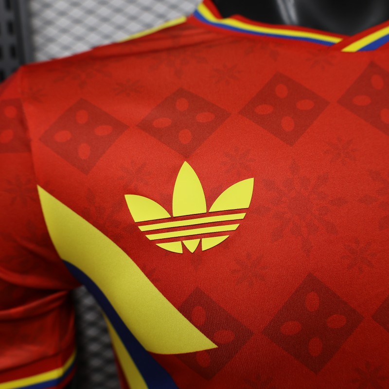 Player Version 2026 Colombia Special Edition  Away Red Jersey