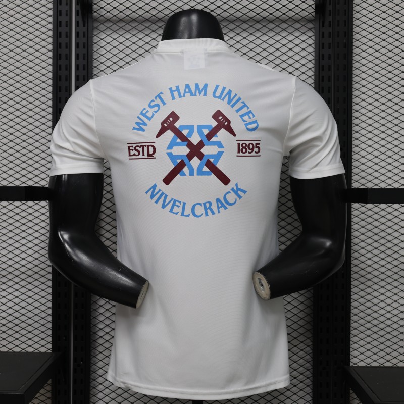 Player Version 26/27 West Ham United White Short Sleeve Training Jersey