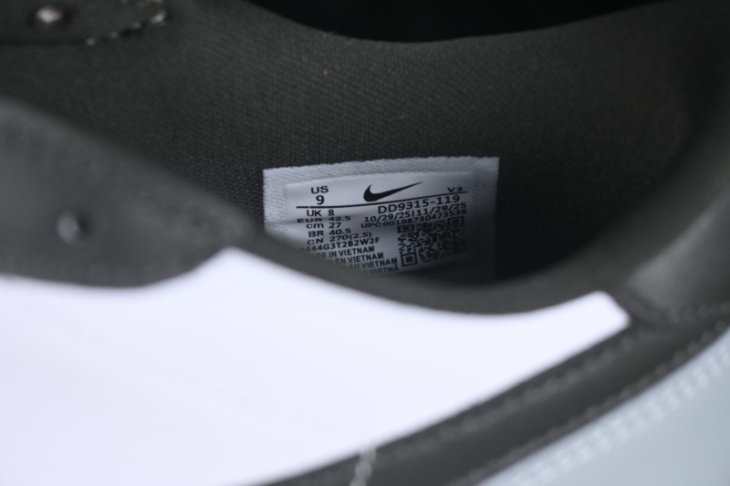 Nike Air Jordan 1 Low Retro Basketball Shoes with Classic Black-Grey-Pink Colorway - DD9315-119