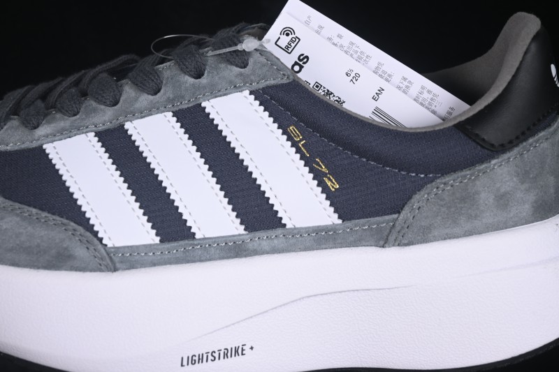 Adidas Originals SL 72 Retro Running Shoes with Classic Suede and Mesh Upper - KK3228