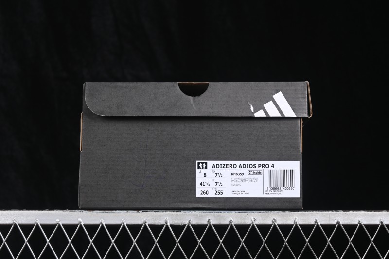 Adidas Adizero Adios 4 Lightweight Breathable Low-Top Running Shoes - KH6359