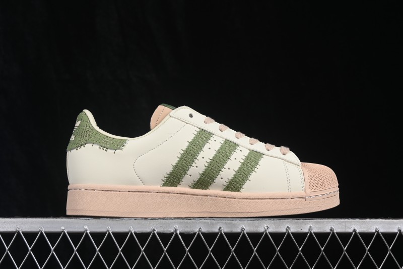 Adidas Originals Superstar II Casual Skateboarding Shoes with Shell Toe Design - KJ3967