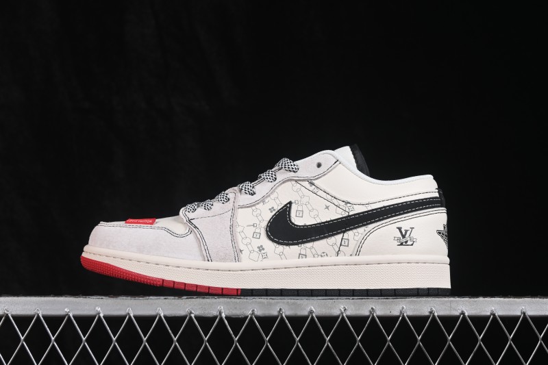 Nike Air Jordan 1 Low OG SP Collaboration Low-Top Casual Skateboarding Shoes - CW6688-113