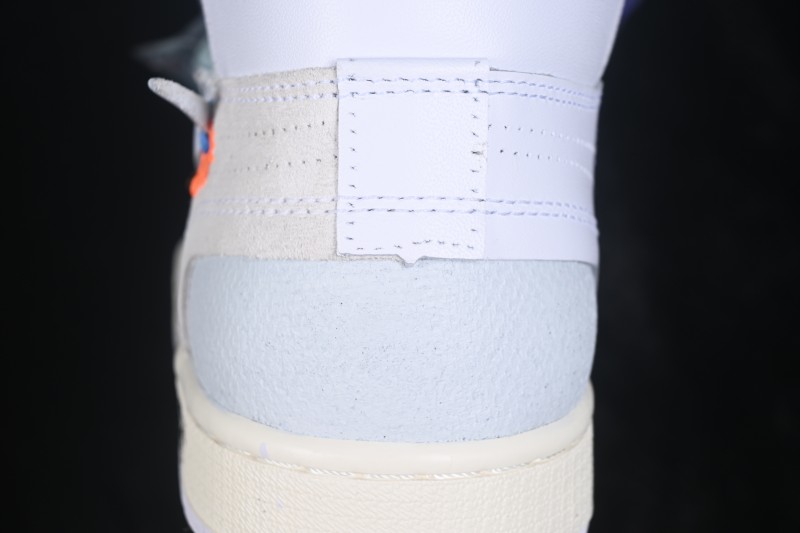 Nike Off White x Air Jordan 1 Retro High Basketball Shoes White - AA3834-100