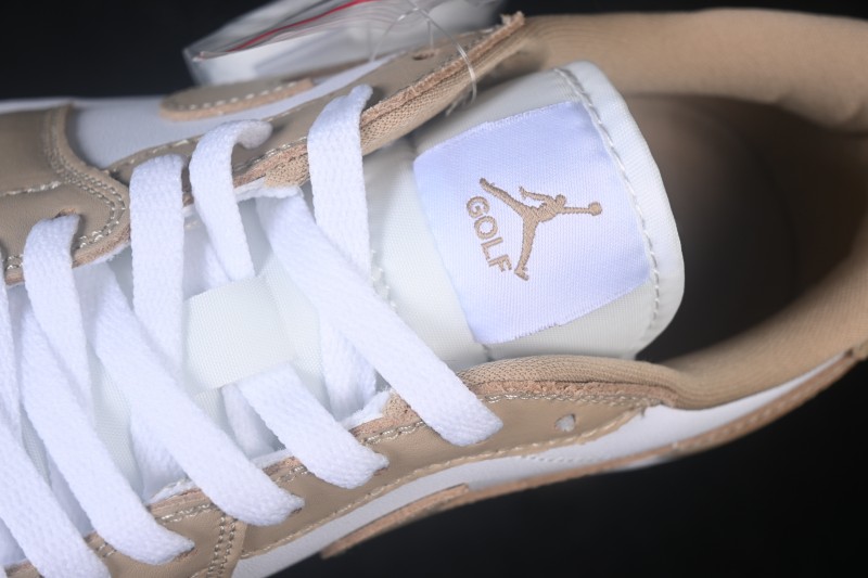 Nike Air Jordan 1 Low Retro Basketball Shoes with Classic White and Yellow Colorway - DD9315-117