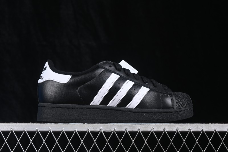 Adidas Superstar II Classic Shell-Toe Casual Sneakers with Premium Leather Upper - JI0079