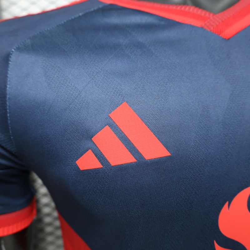 Player Version 26/27 Manchester United Navy & White V-Panel Away Jersey