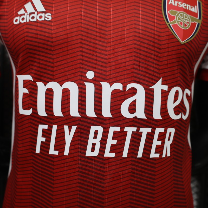 Player Version 26/27 Arsenal Vintage Design Red White Jersey