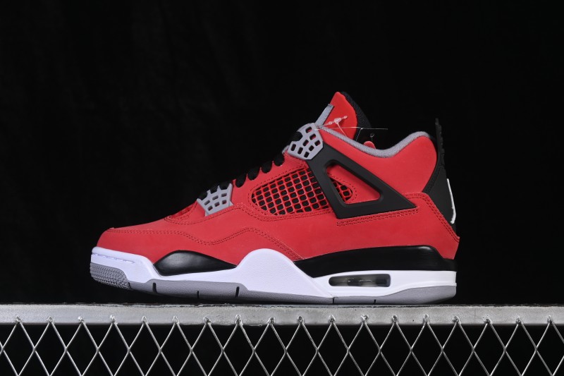Nike Air Jordan 4 Retro Toro Basketball Shoes with Premium Leather and Air Sole - FQ8138-600