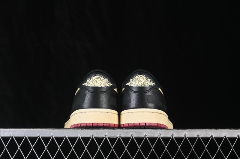 Nike Nigel Sylvester x Air Jordan 1 Low Retro Lifestyle Skateboarding Shoes - IB8958-001