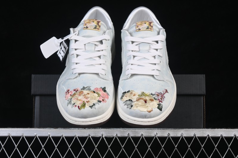 Nike Air Jordan 1 Low Suzhou Embroidery Low-Top Basketball Shoes - IQ1109-011