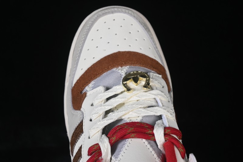 Adidas Forum 84 Low Classic Retro Basketball Shoes with Premium Leather Upper - KJ8751