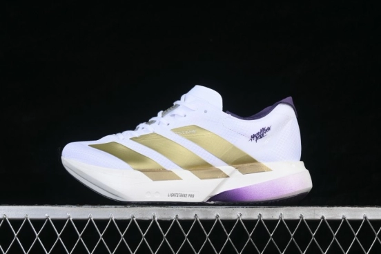 Adidas Adizero Adios 4 Lightweight Breathable Low-Top Running Shoes - KH6359