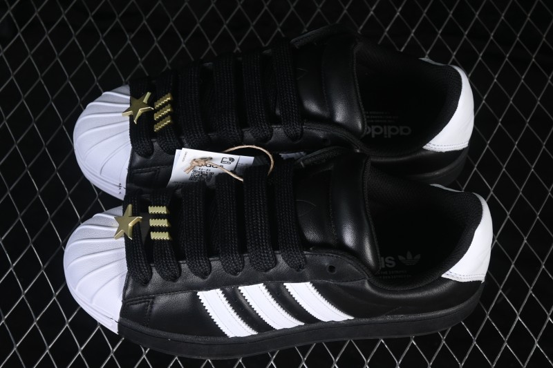Adidas Superstar 2 ST Low-Top Casual Bread Shoes with Enlarged Shell Toe and Plush Cushioning - JR7444