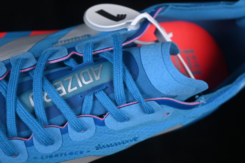 Adidas Adizero Pro 4 Racing Running Shoes with Lightstrike Pro Foam and Energyrods 2.0 Carbon Rods - JR4796