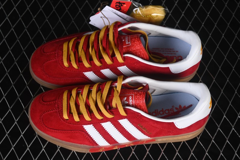 Adidas Originals Gazelle Indoor Retro Casual Non-Slip Low-Top Sneakers - IE1051