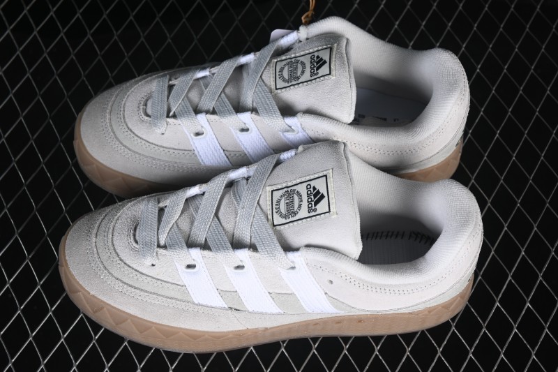 Adidas Human Made Adimatic ID0847 Skateboarding Shoes with Shark Bread Design - ID0847
