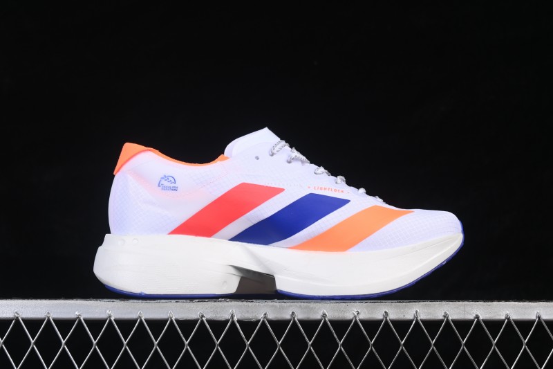 Adidas Adizero Adios 4 Low-Top Lightweight Running Shoes for Breathable Performance - KJ4438