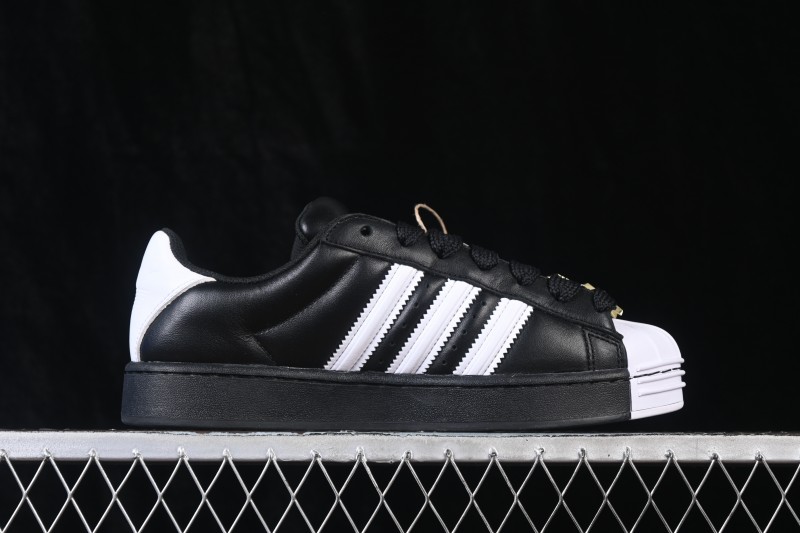 Adidas Superstar 2 ST Low-Top Casual Bread Shoes with Enlarged Shell Toe and Plush Cushioning - JR7444
