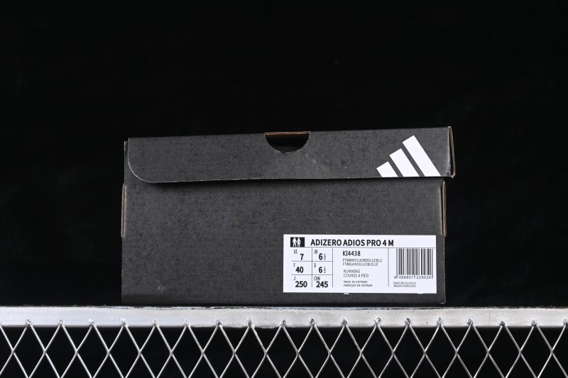 Adidas Adizero Adios 4 Low-Top Lightweight Running Shoes for Breathable Performance - KJ4438