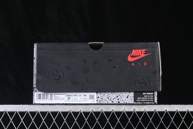 Nike Air Jordan 5 Retro Black Metallic Reimagined Basketball Shoes with Premium Leather Upper - HF3975-001