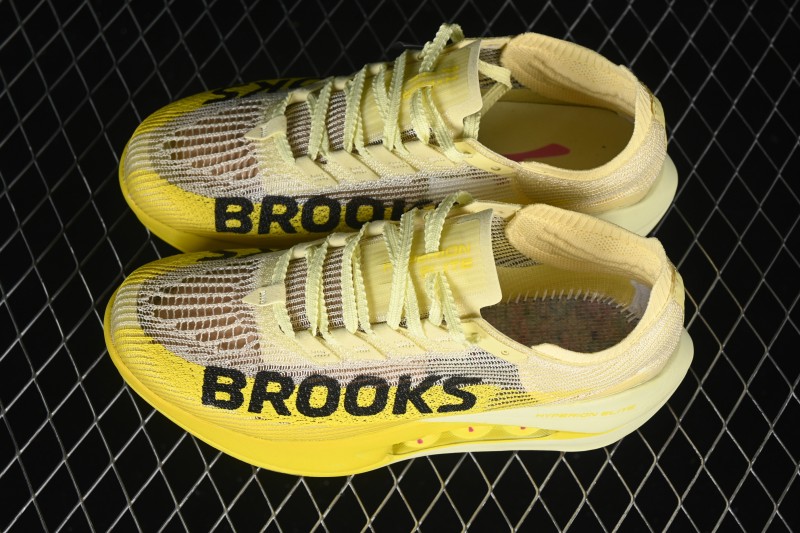 Brooks Hyperion Elite 5 Racing Running Shoes with Lightweight Cushioning for Marathon - 1000491D756