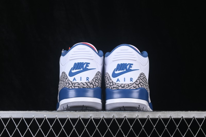 Nike Air Jordan 3 Retro True Blue Men's Basketball Shoes - IF4396-104