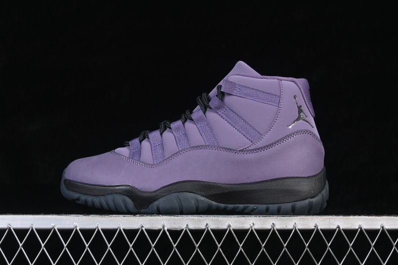 Nike AJ11 Canyon Purple Retro Basketball Shoes with Full-Length Air Cushion - IO8961-553