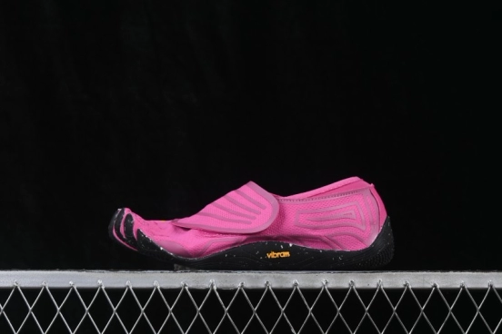 Vibram GroundSplay Barefoot Squat Training Quick-Dry Five-Finger Shoes with Support - 26W8804 Fuchsia Black