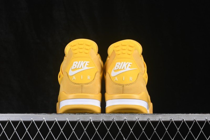 Nike Air Jordan 4 Retro x Nigel Sylvester Collaboration Sneakers with Brick Design - HF4340-008