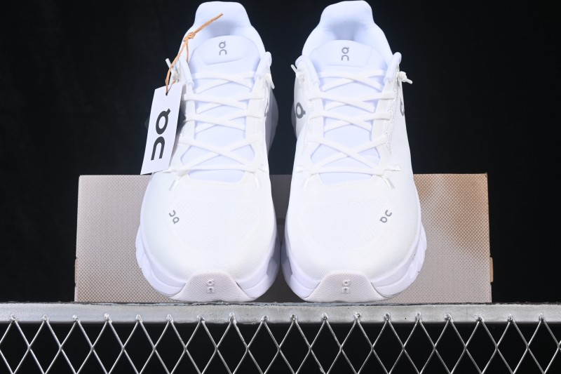 On Cloudtilt Lightweight Cushioned Low-Top Urban Commute Running Shoes - White White