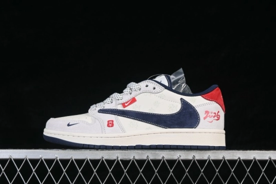 Nike Air Jordan 1 Low Chinese New Year Year of the Horse Premium Basketball Shoes - YX5066-414